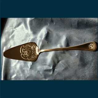 Cake Server Floral