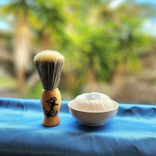 Shaving Brush with Anchor